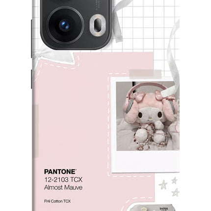 Pantone Asthetic Oppo Reno13 Pro 5G Hard Case Back Cover by Casekaro