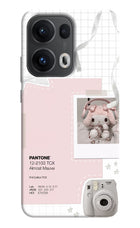 Pantone Asthetic Oppo Reno13 Pro 5G Hard Case Back Cover by Casekaro