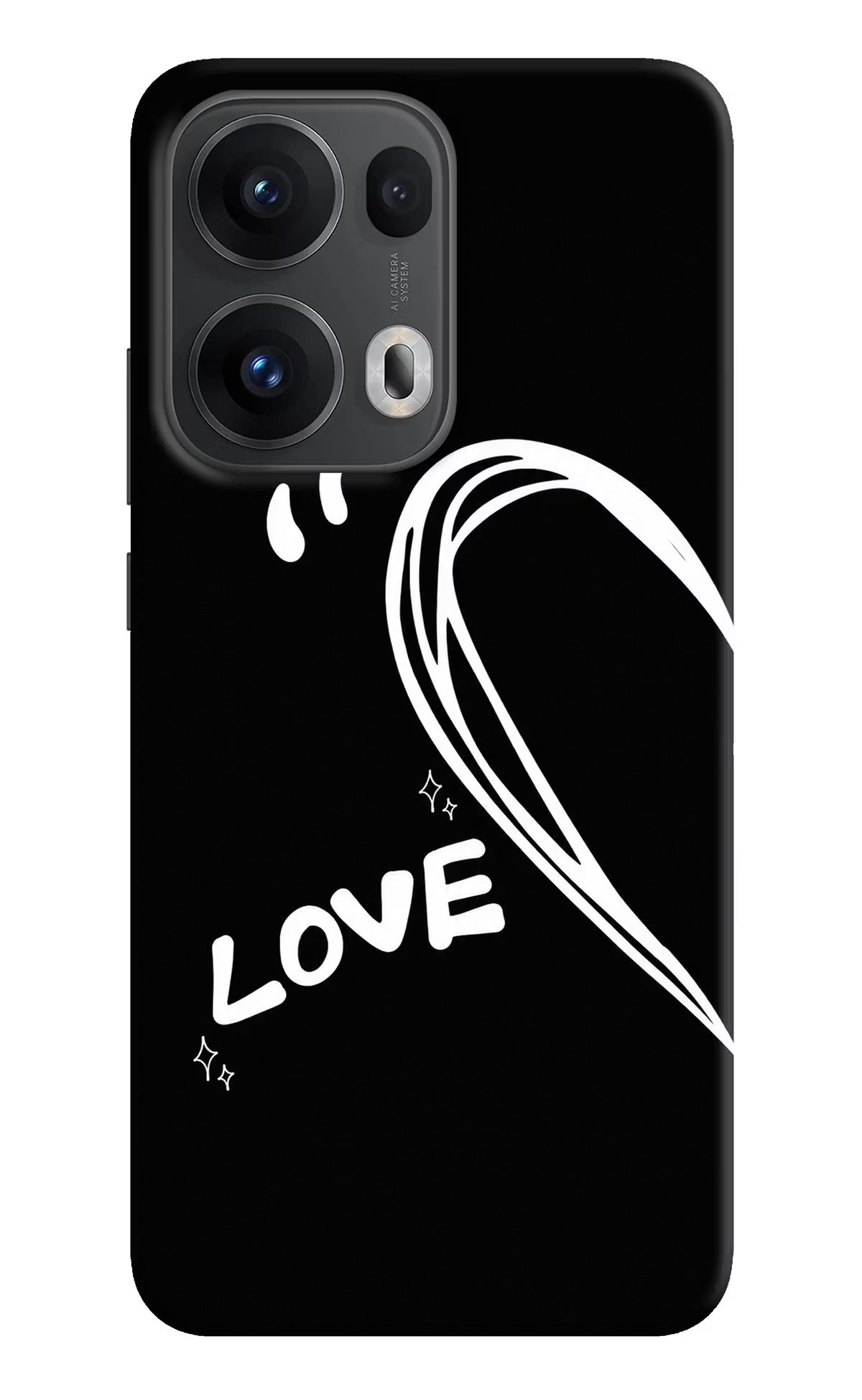 Love Line Oppo Reno13 Pro 5G Back Cover