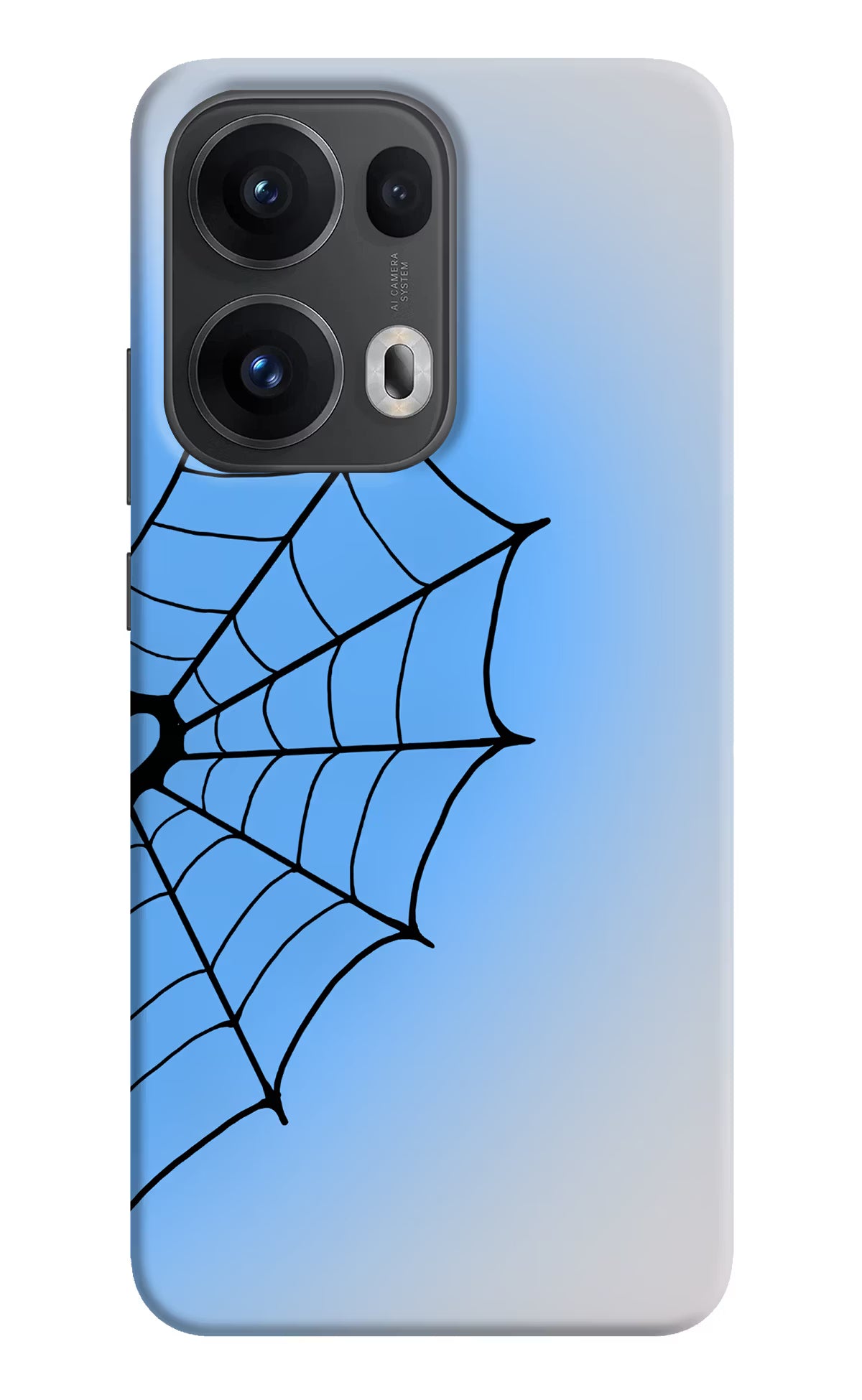 Blue Web Oppo Reno13 Pro 5G Back Cover