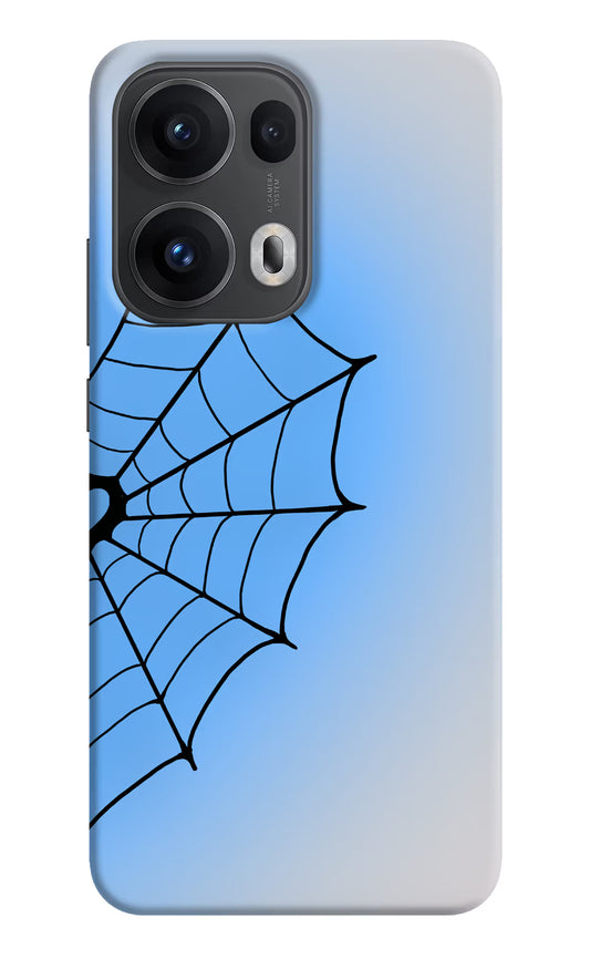 Blue Web Oppo Reno13 Pro 5G Hard Case Back Cover by Casekaro