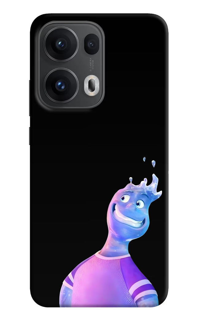 Wade Wave Oppo Reno13 Pro 5G Hard Case Back Cover by Casekaro