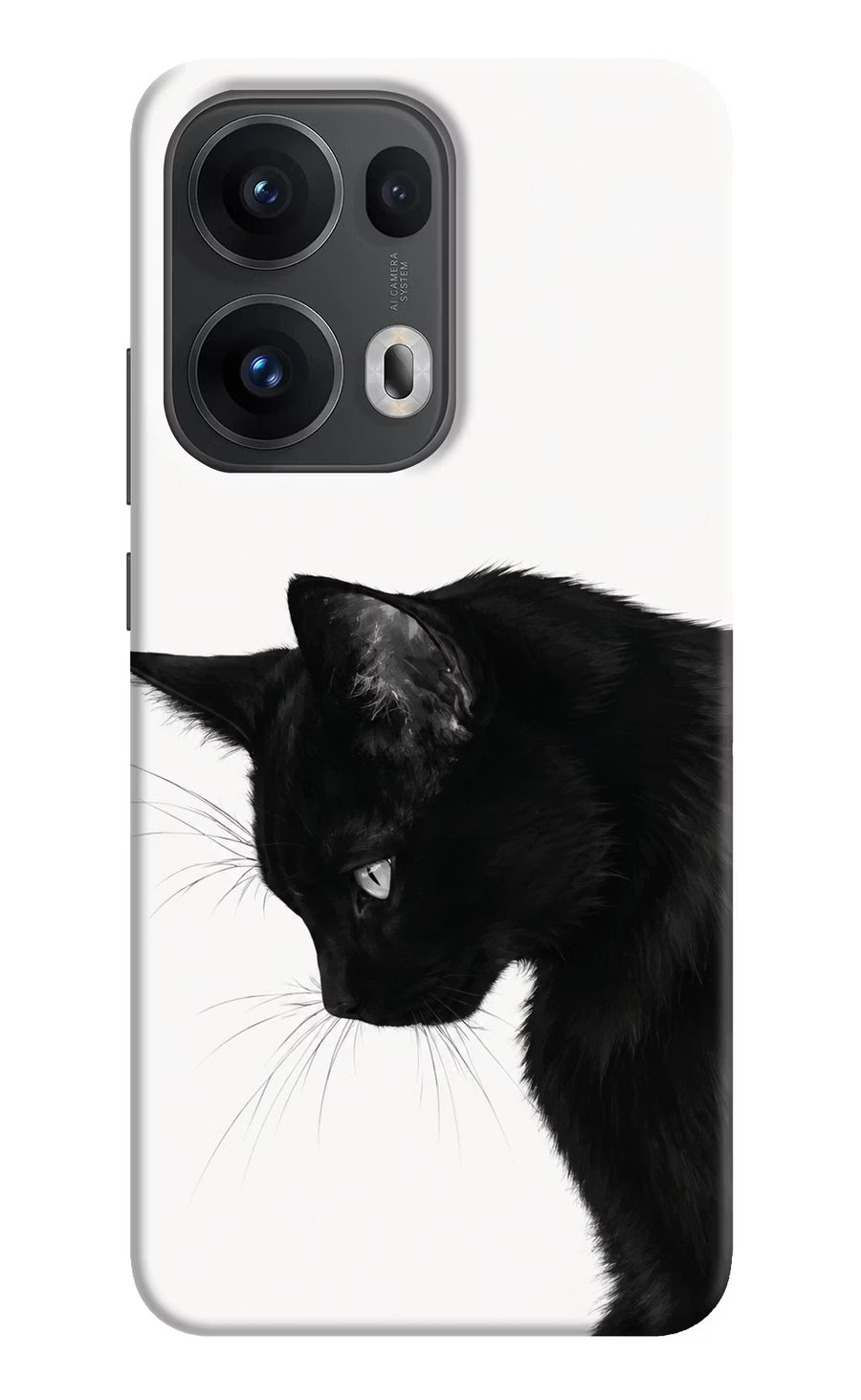 Shadow Gaze Oppo Reno13 Pro 5G Back Cover, Hard case