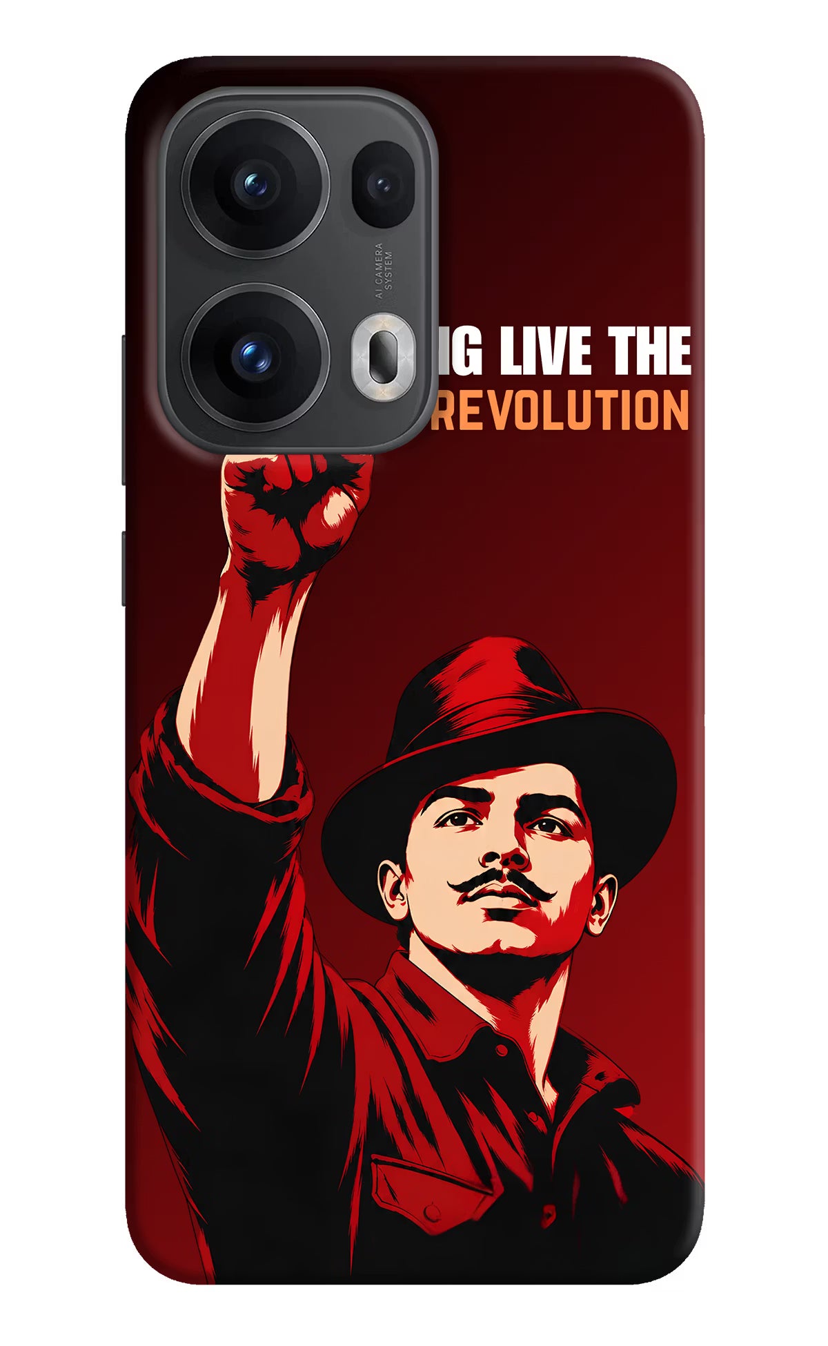 Bhagat Singh Revolution Oppo Reno13 Pro 5G Back Cover