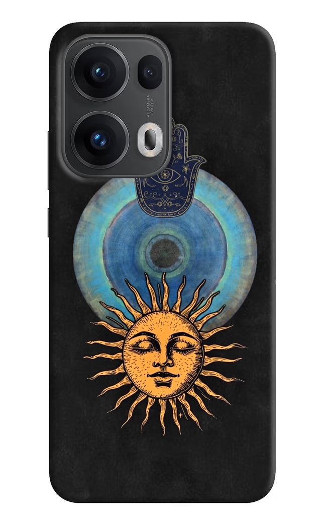 Divine Sun Oppo Reno13 Pro 5G Hard Case Back Cover by Casekaro