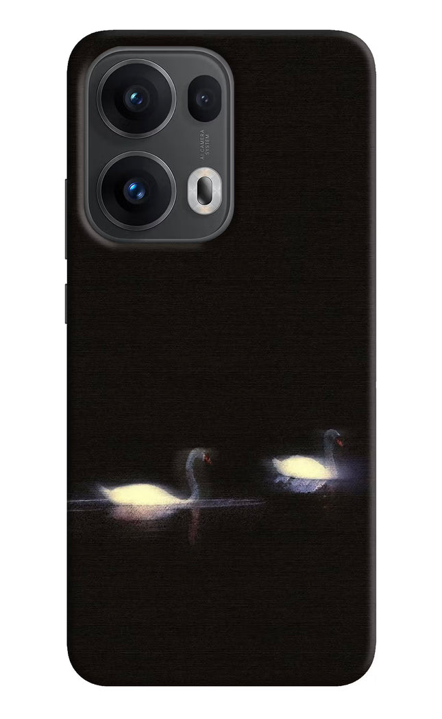 Silent Swans Oppo Reno13 Pro 5G Hard Case Back Cover by Casekaro