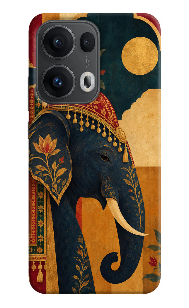 Royal Elephant Oppo Reno13 Pro 5G Hard Case Back Cover by Casekaro