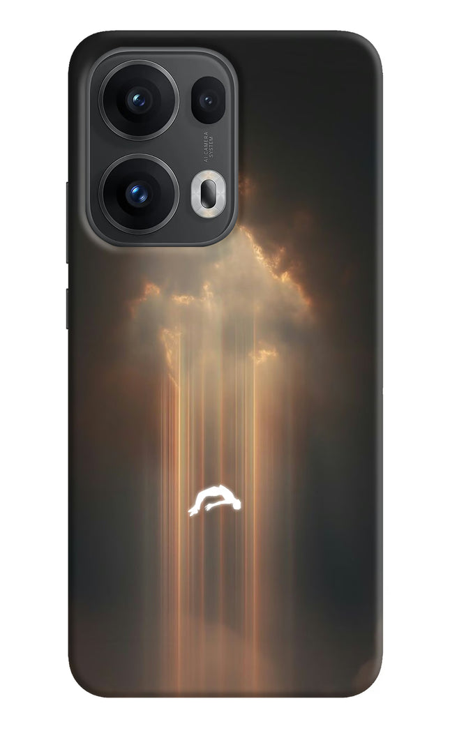 Heavenly Beam Oppo Reno13 Pro 5G Hard Case Back Cover by Casekaro