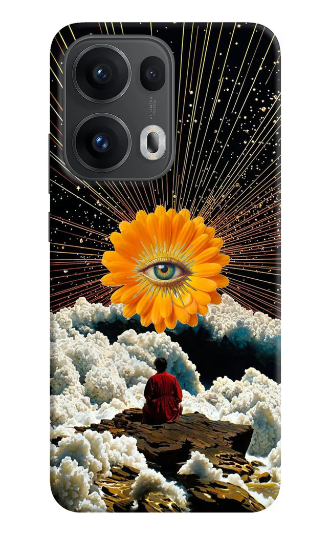 Cosmic Flower Oppo Reno13 Pro 5G Hard Case Back Cover by Casekaro