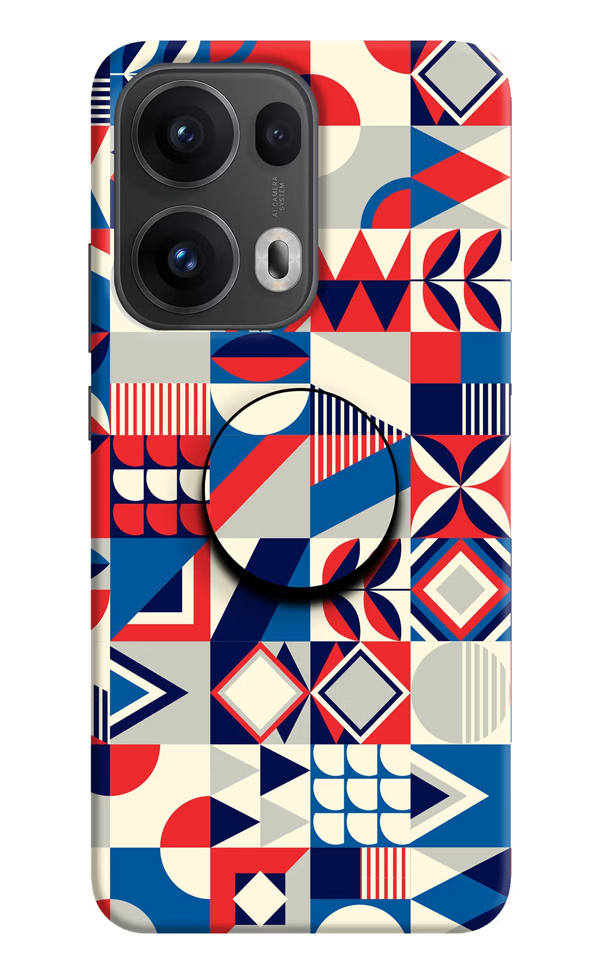 Colorful Pattern Oppo Reno13 Pro 5G Pop Case by Casekaro