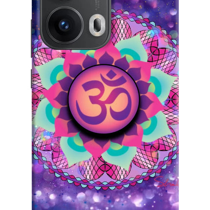 Om Purple Oppo Reno13 Pro 5G Pop Case by Casekaro