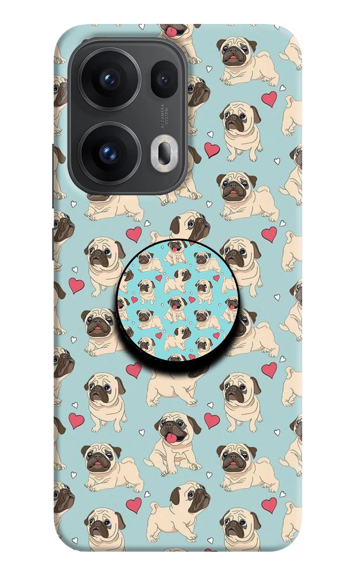 Pug Dog Oppo Reno13 Pro 5G Pop Case by Casekaro