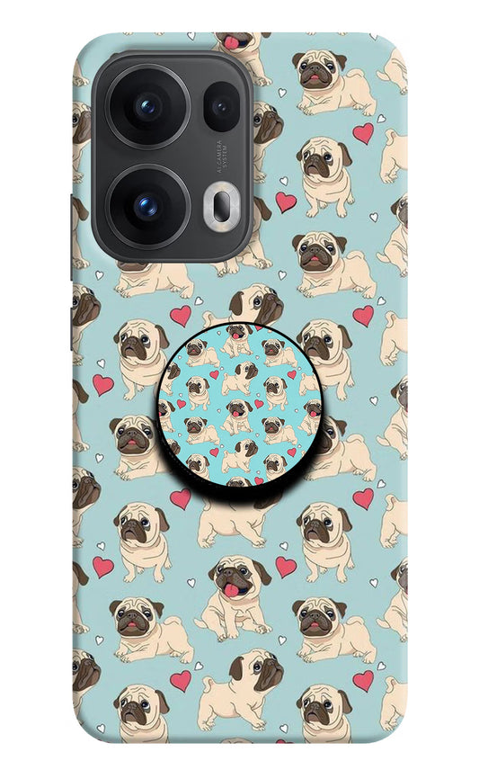 Pug Dog Oppo Reno13 Pro 5G Pop Case by Casekaro