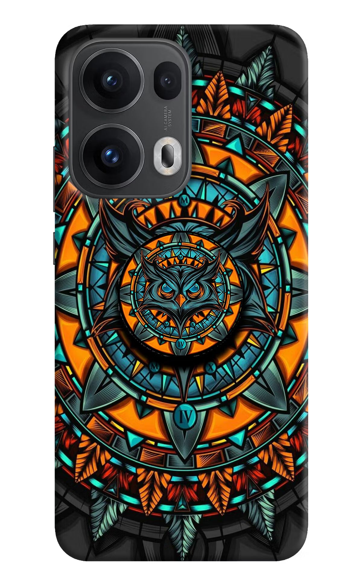 Angry Owl Oppo Reno13 Pro 5G Pop Case by Casekaro