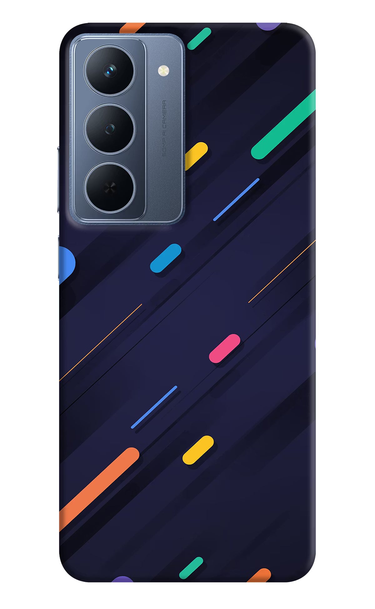 Abstract Design Realme P3x 5G Back Cover