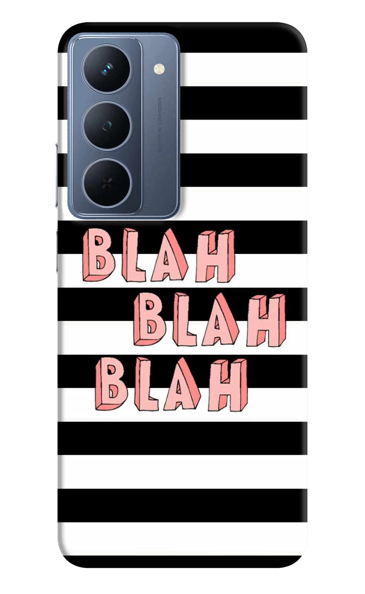 Blah Blah Blah Realme P3x 5G Back Cover