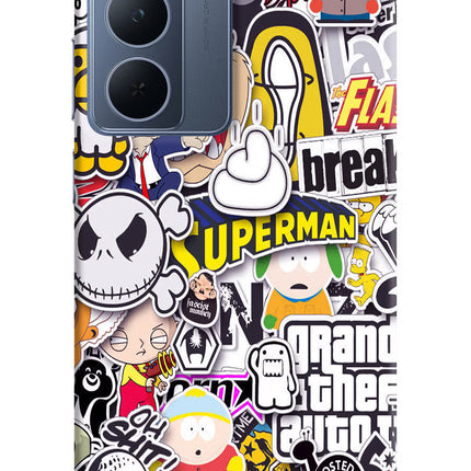 Sticker Bomb Realme P3x 5G Back Cover