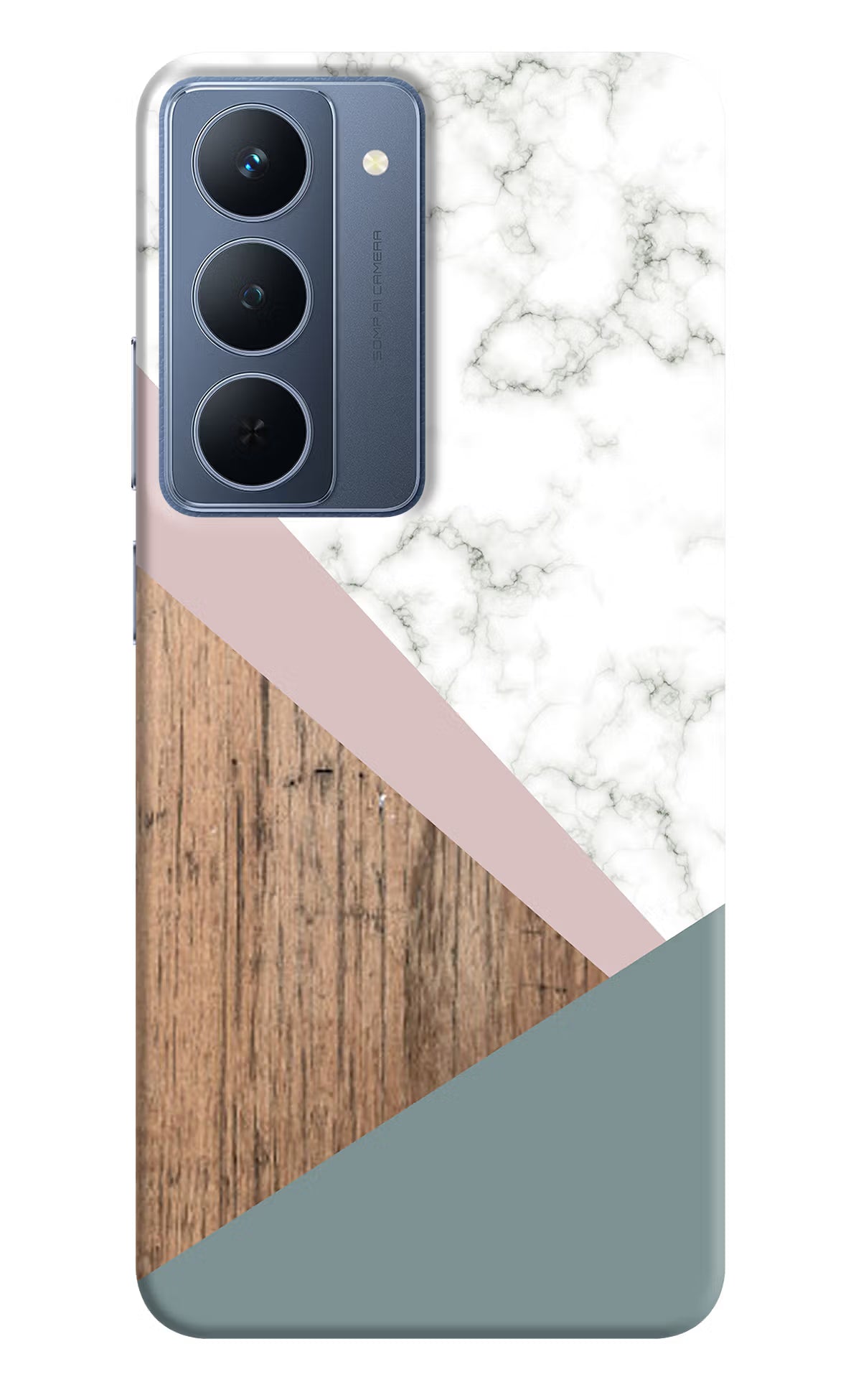 Marble wood Abstract Realme P3x 5G Back Cover