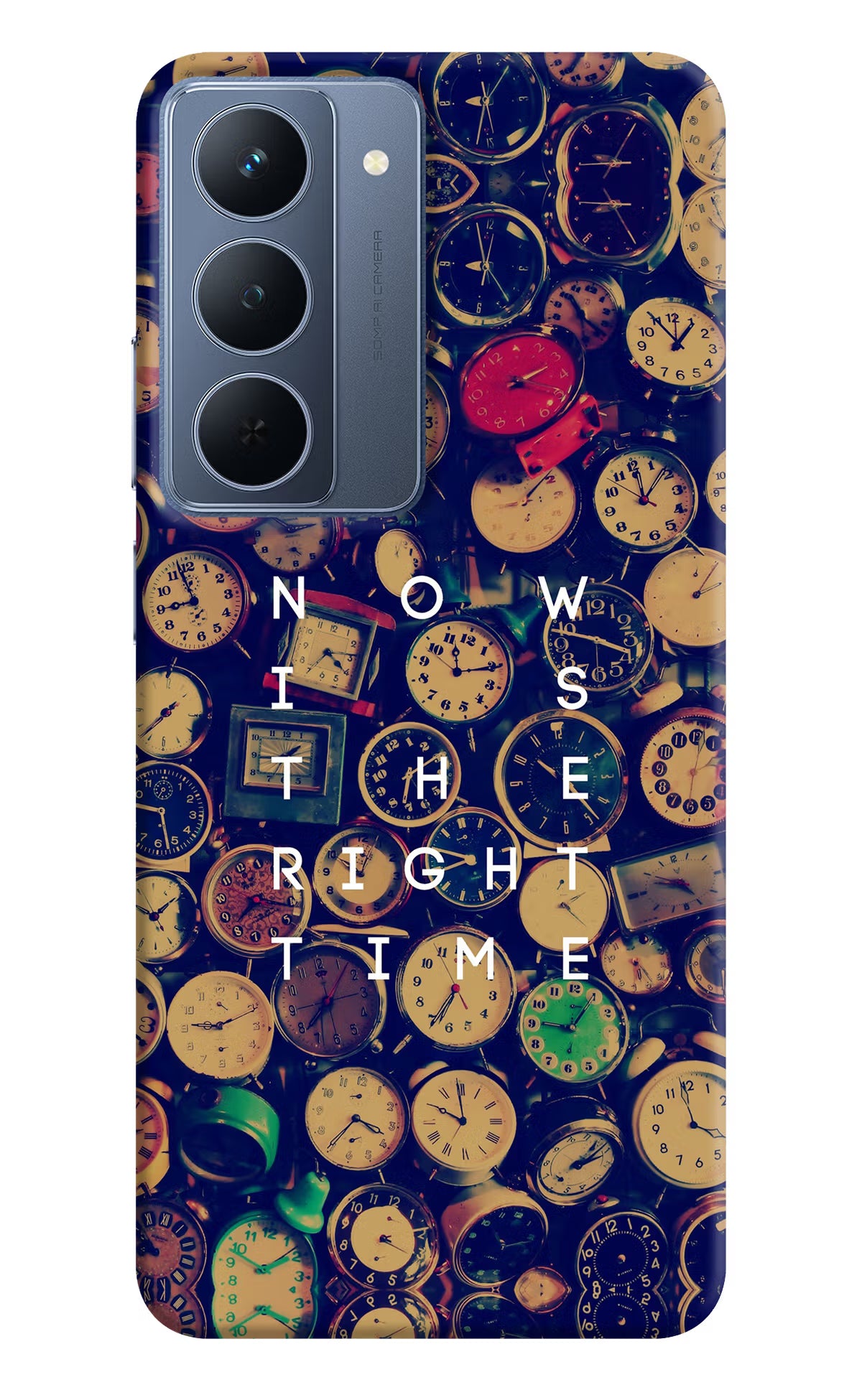 Now is the Right Time Quote Realme P3x 5G Back Cover