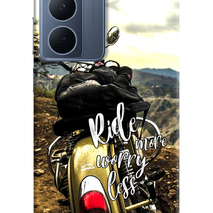 Ride More Worry Less Realme P3x 5G Back Cover