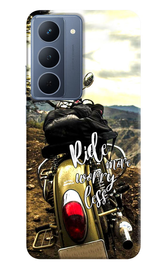 Ride More Worry Less Realme P3x 5G Back Cover