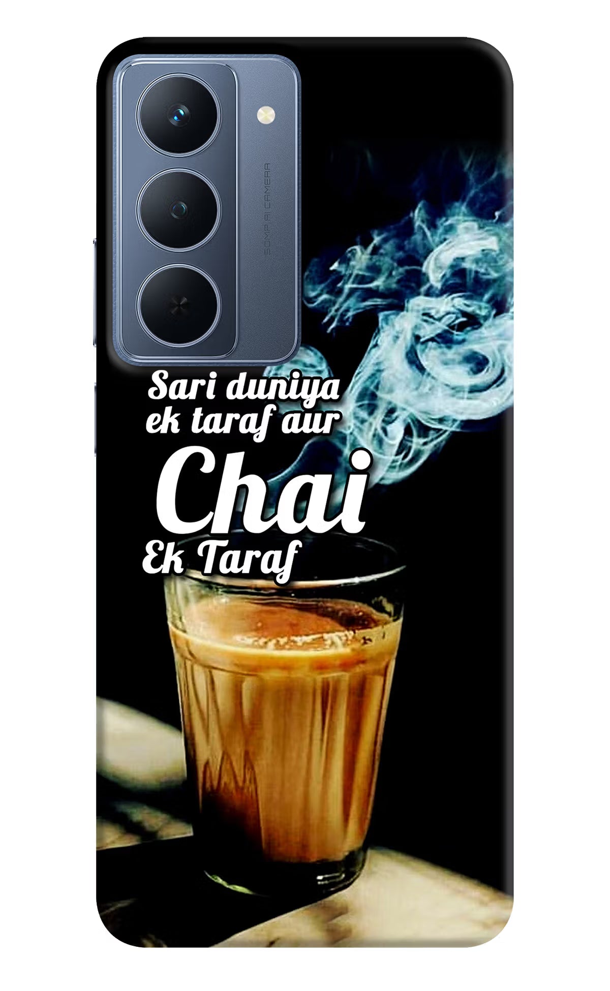 Chai Ek Taraf Quote Realme P3x 5G Back Cover