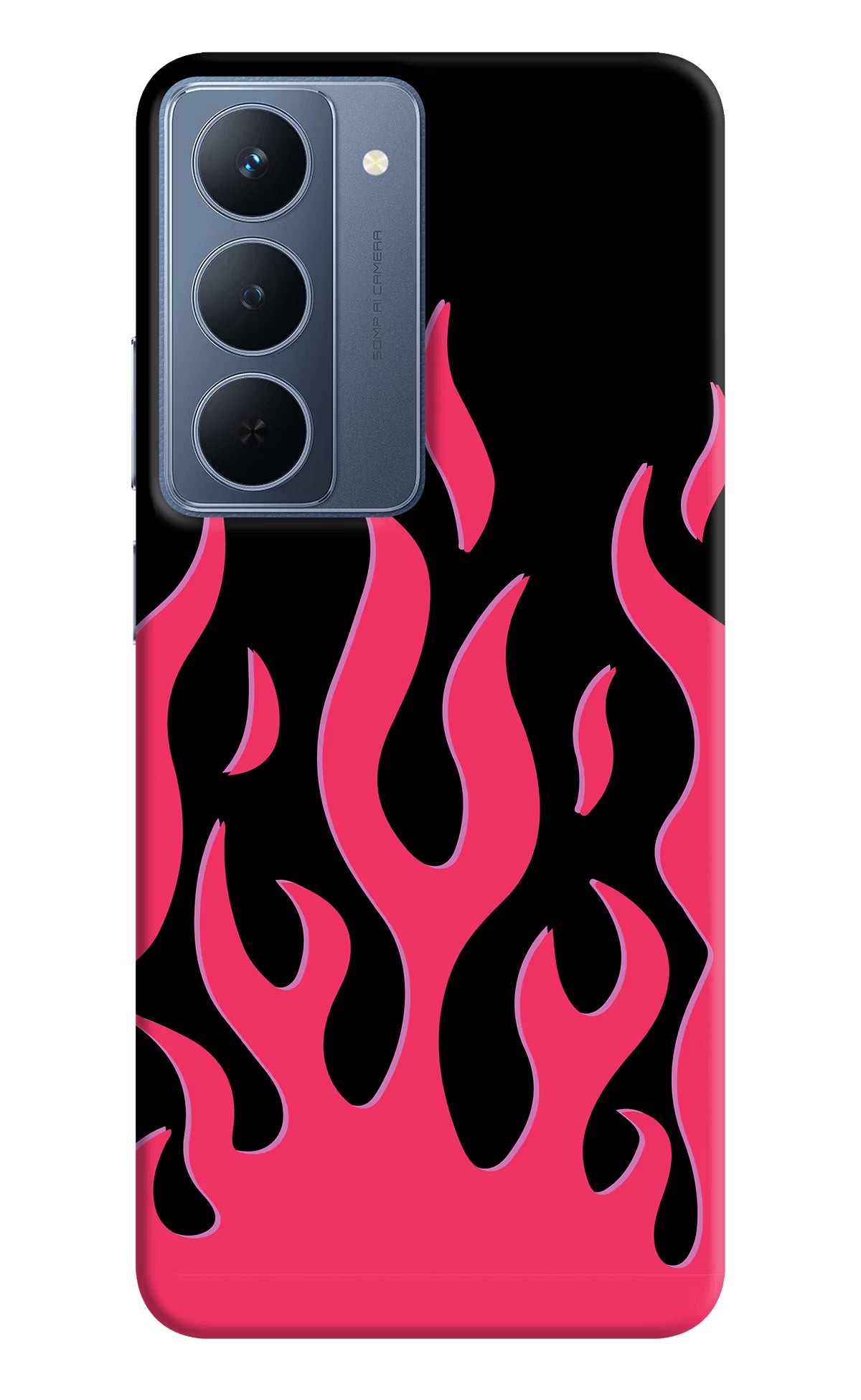 Fire Flames Realme P3x 5G Back Cover
