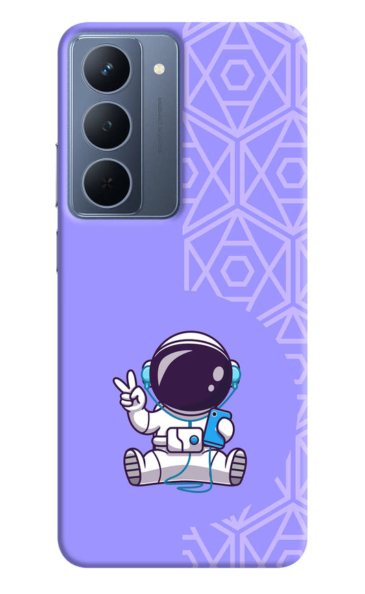 Cute Astronaut Chilling Realme P3x 5G Back Cover