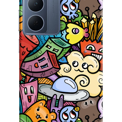 Veggie Doodle Realme P3x 5G Back Cover