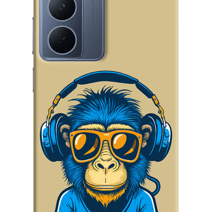 Monkey Headphone Realme P3x 5G Back Cover