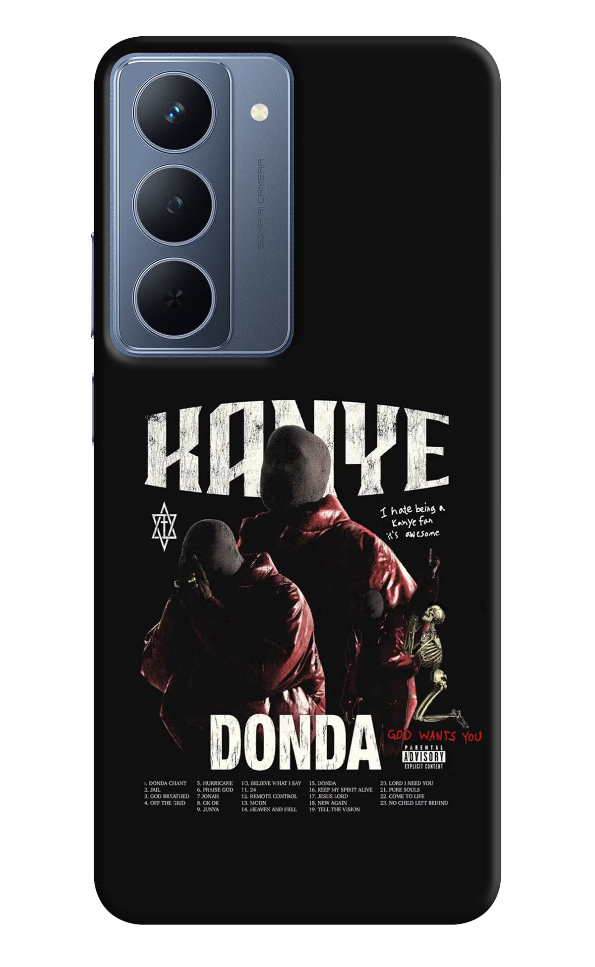 Donda Kanye West Realme P3x 5G Back Cover
