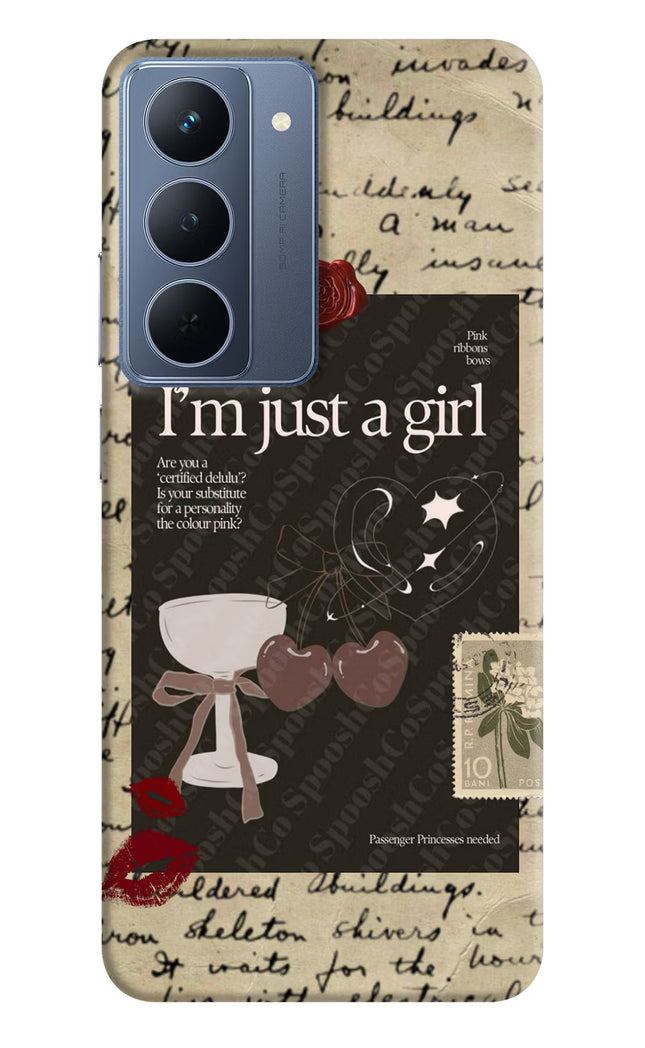 I am just a girl Realme P3x 5G Back Cover