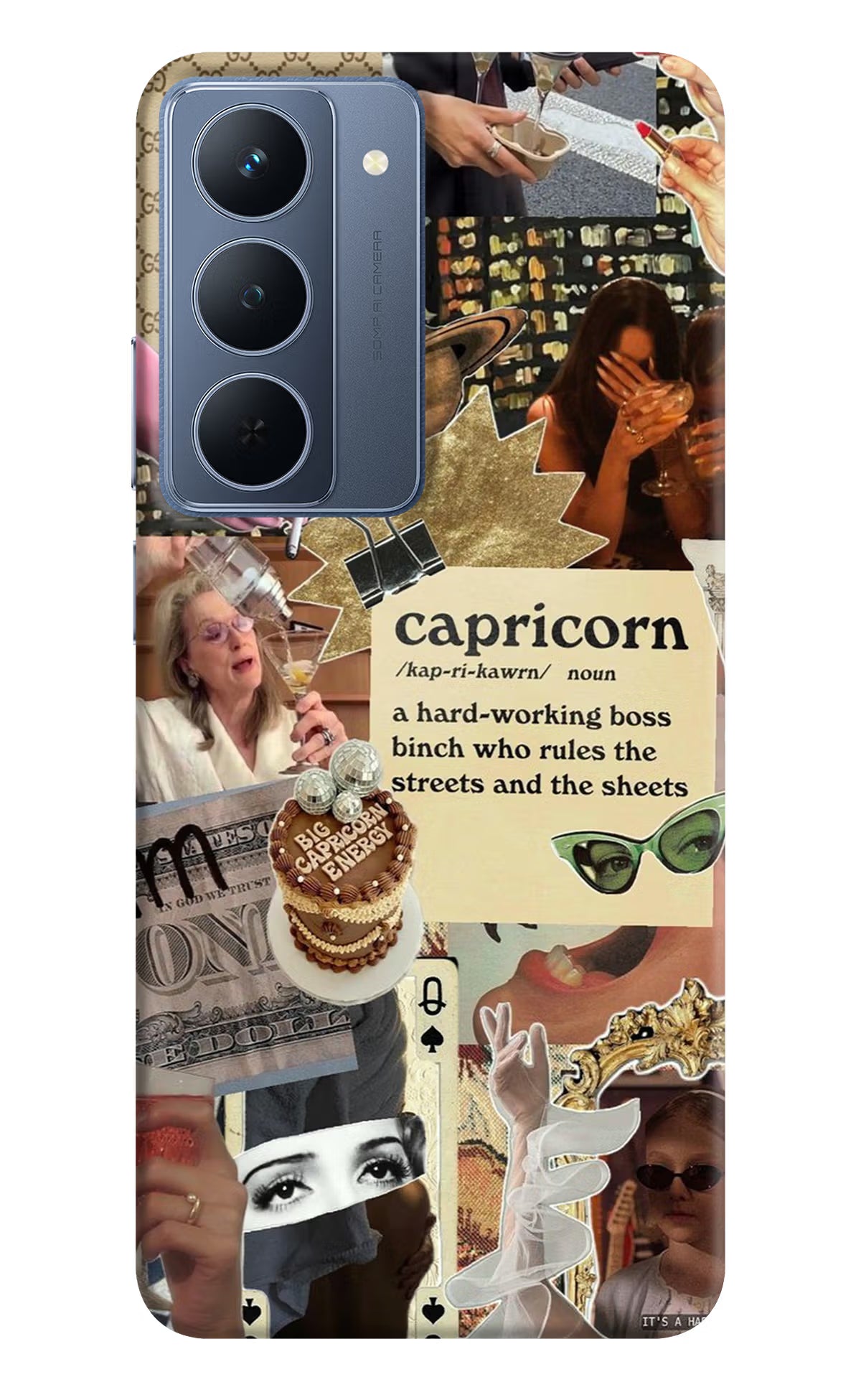 Capricorn Zodiac Realme P3x 5G Back Cover