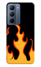 Fired Up – Black Realme P3x 5G Hard Case Back Cover by Casekaro