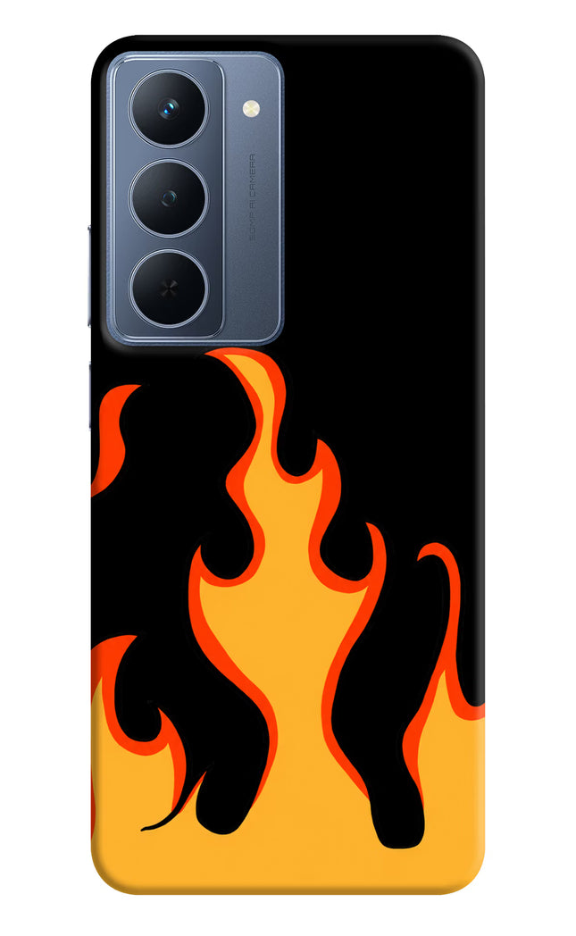 Fired Up – Black Realme P3x 5G Hard Case Back Cover by Casekaro