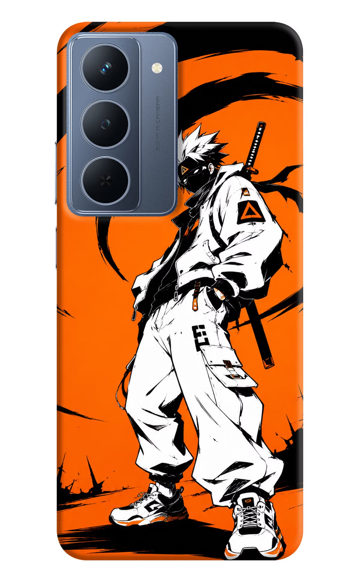 Street Samurai  Realme P3x 5G Hard Case Back Cover by Casekaro