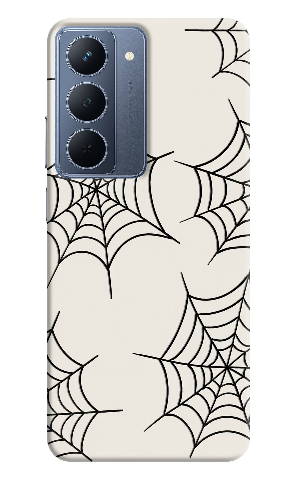 Spider Web Realme P3x 5G Hard Case Back Cover by Casekaro