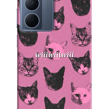 Pink Cats Realme P3x 5G Hard Case Back Cover by Casekaro