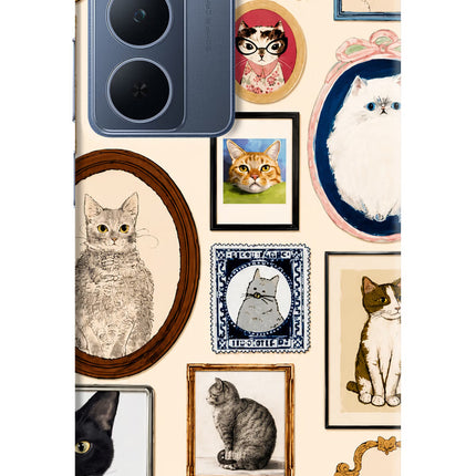 Mirror Cats Realme P3x 5G Hard Case Back Cover by Casekaro