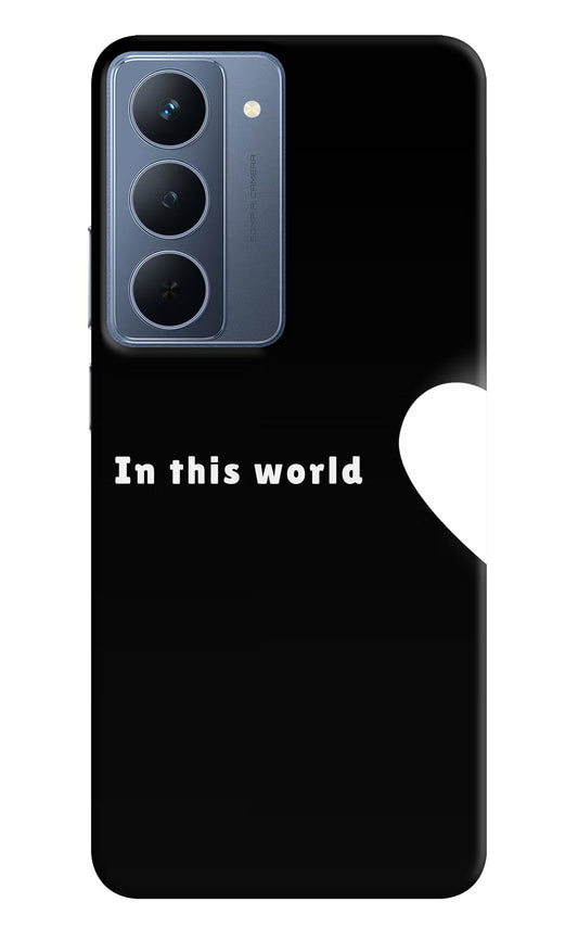 This World Realme P3x 5G Hard Case Back Cover by Casekaro