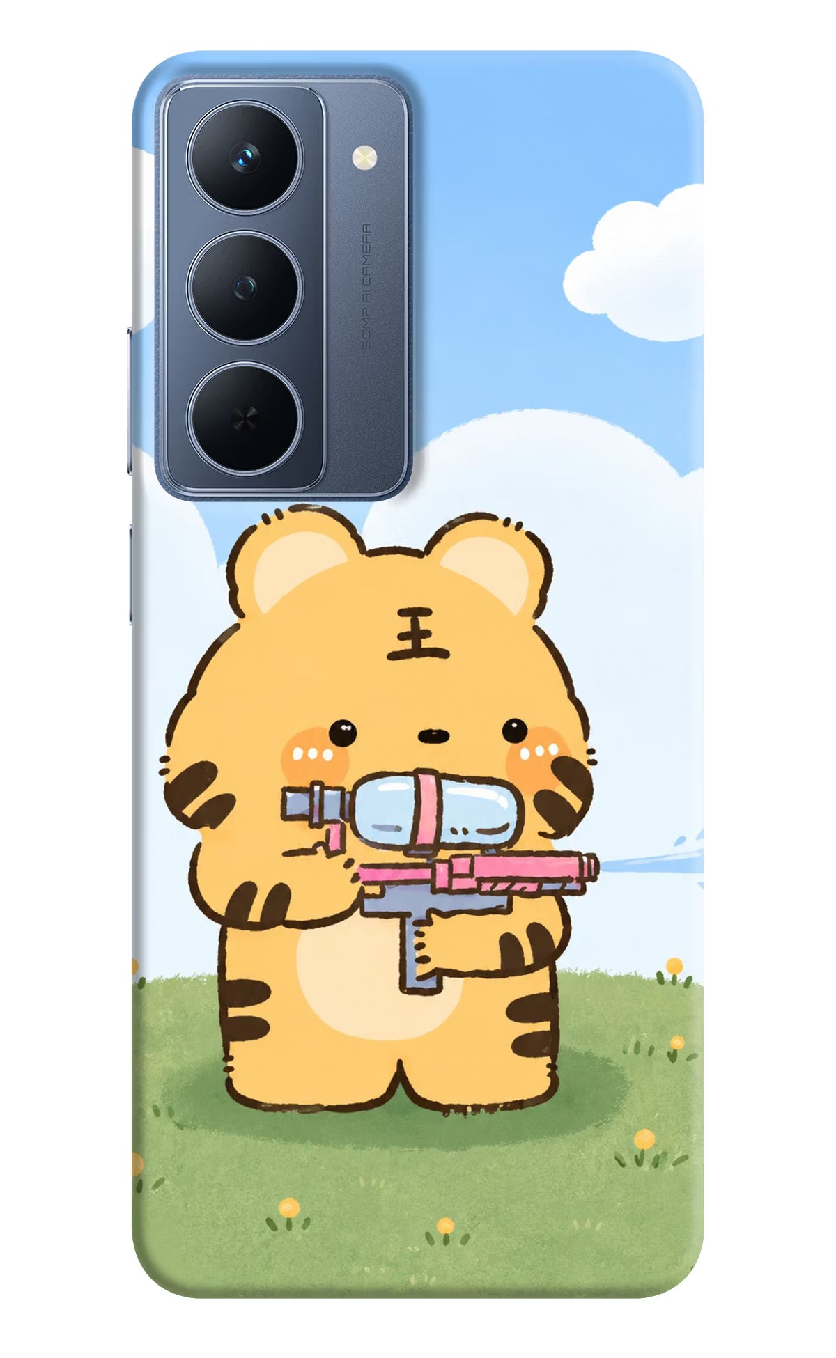 Tiger Treat Realme P3x 5G Back Cover
