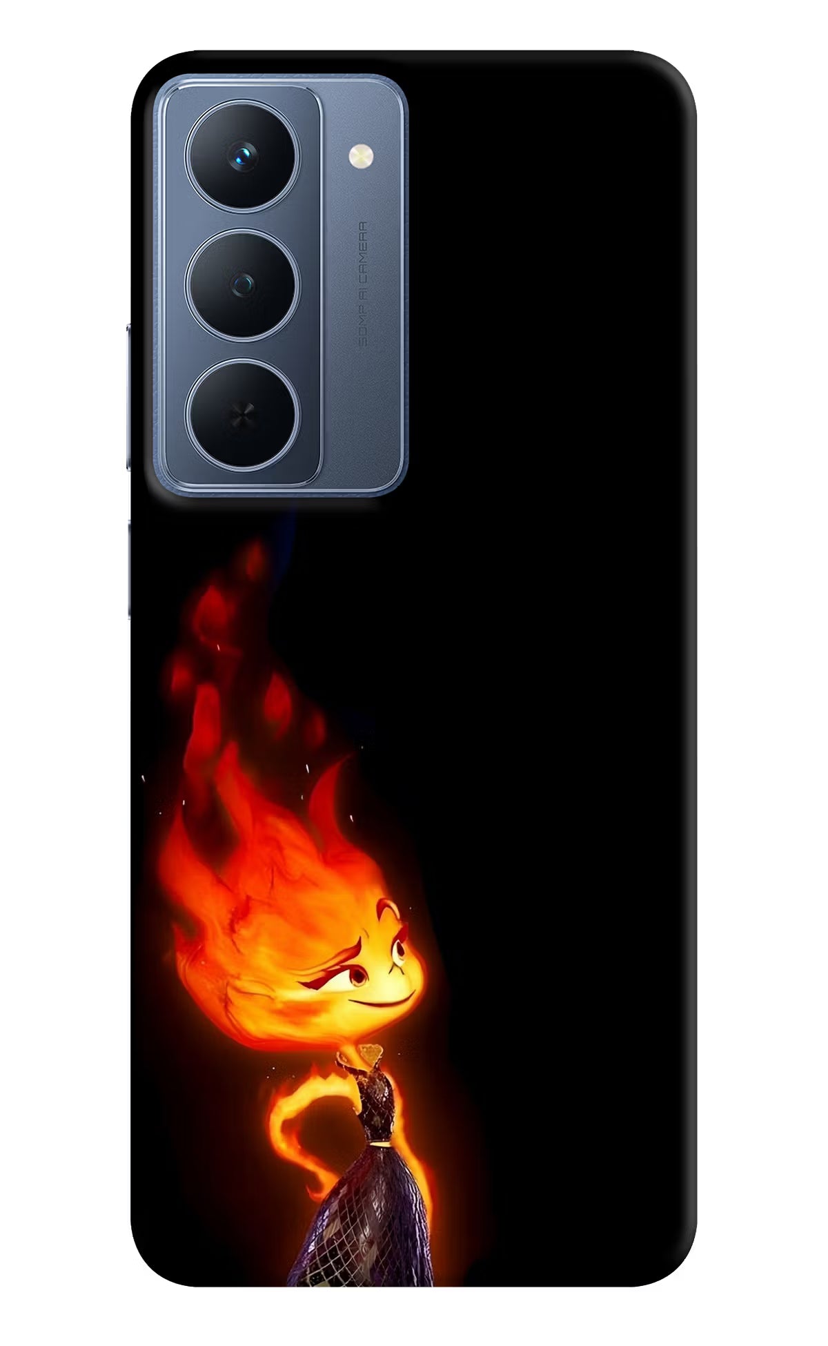 Ember Flame Realme P3x 5G Back Cover