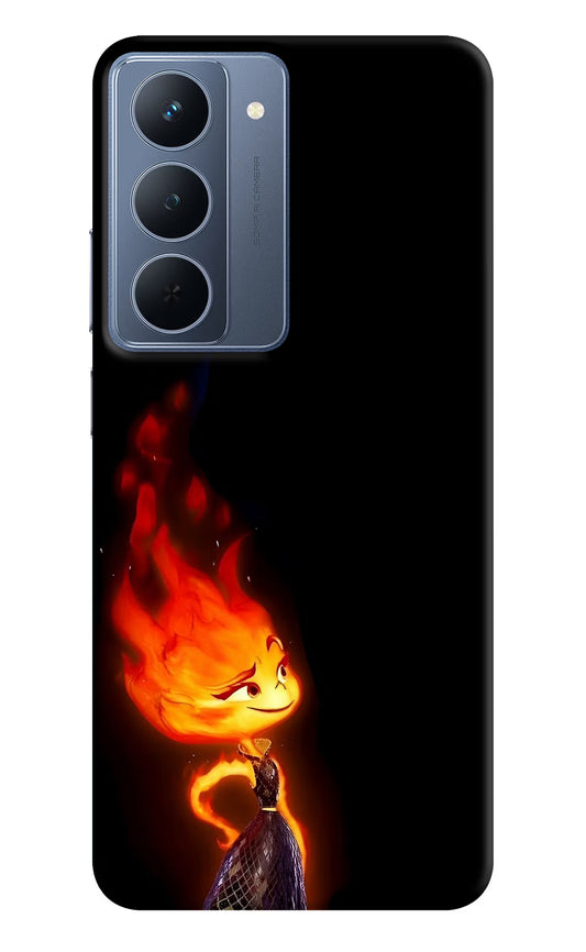 Ember Flame Realme P3x 5G Hard Case Back Cover by Casekaro