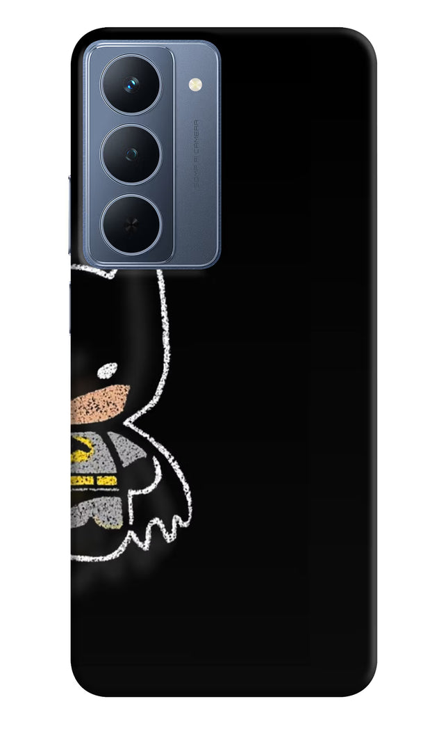 Bat Kitty Realme P3x 5G Hard Case Back Cover by Casekaro