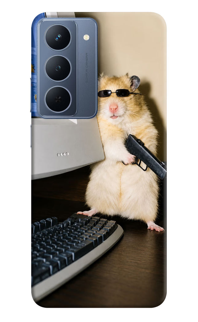 Hacker Hamster Realme P3x 5G Hard Case Back Cover by Casekaro