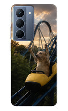 Rollercoaster Dog Realme P3x 5G Hard Case Back Cover by Casekaro