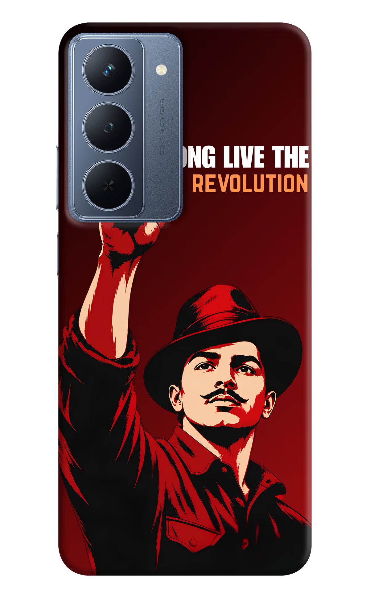 Bhagat Singh Revolution Realme P3x 5G Back Cover