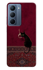 Midnight Cat Realme P3x 5G Hard Case Back Cover by Casekaro