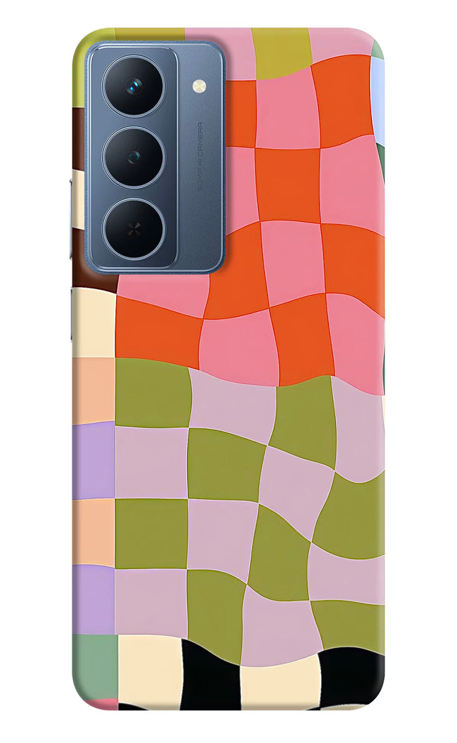 Wavy Grid Realme P3x 5G Hard Case Back Cover by Casekaro