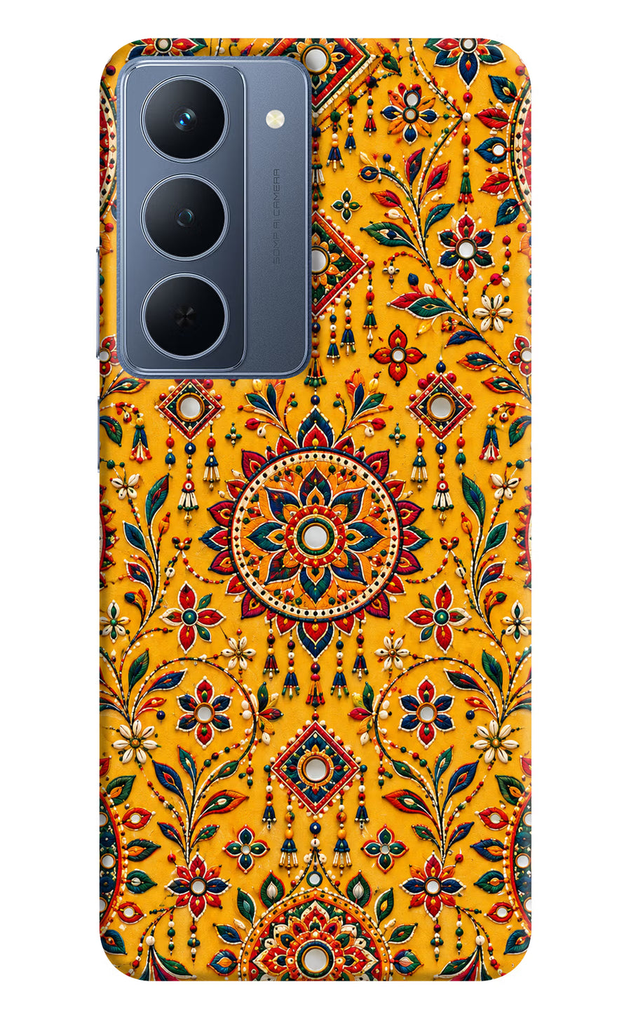Sunlit Aura Realme P3x 5G Back Cover, Hard case